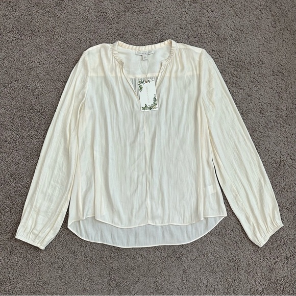 Chelsea & Violet Shirt Womens Size S Long Sleeve Blouse Top - Picture 1 of 11